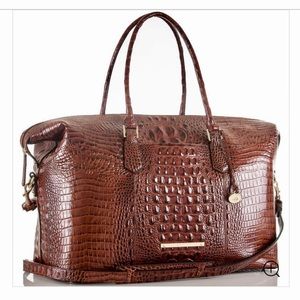 Brahmin Pecan Melbourne Duxbury Weekender